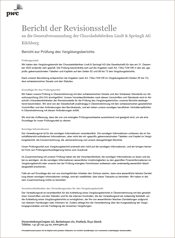 Revisionsbericht (Foto)